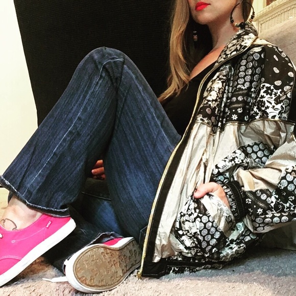 Vintage Jackets & Blazers - VOS Windbreaker vintage 90s glam